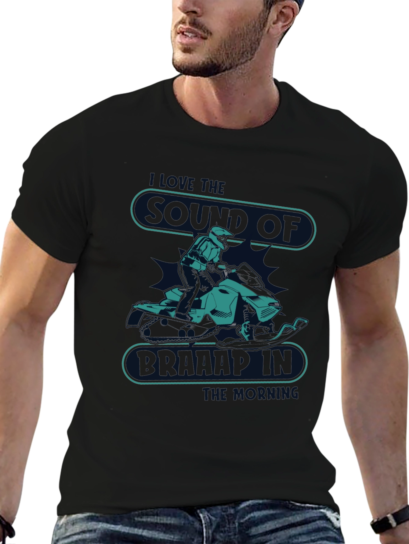 Snowmobile T-Shirt - I Love The Sound