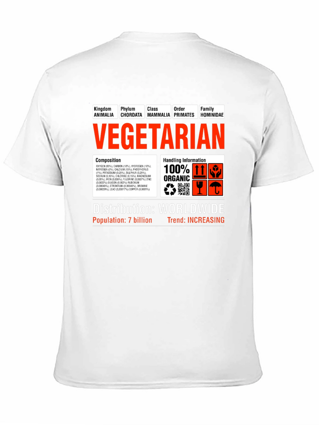Vegetarian Science T-Shirt