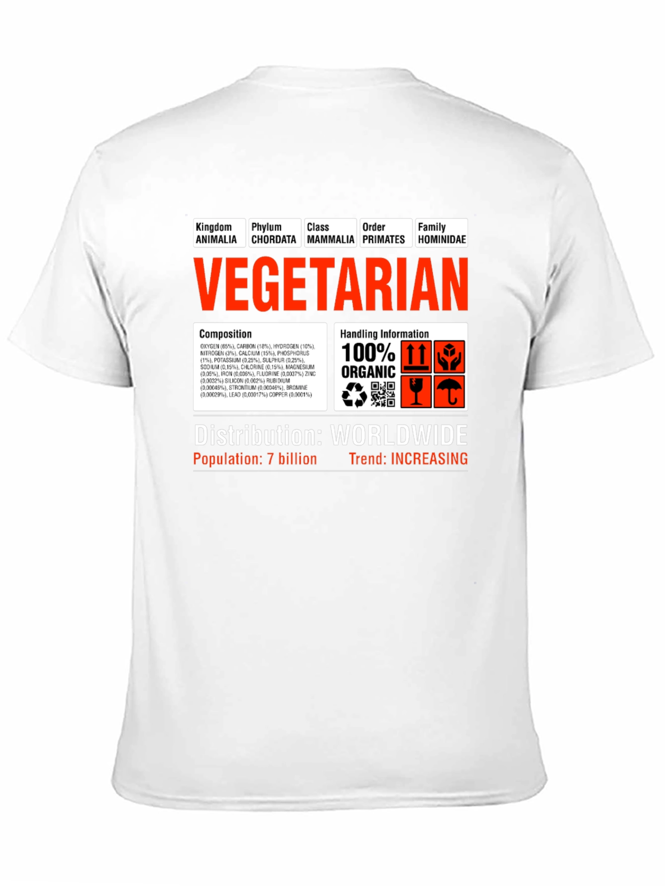 Vegetarian Science T-Shirt