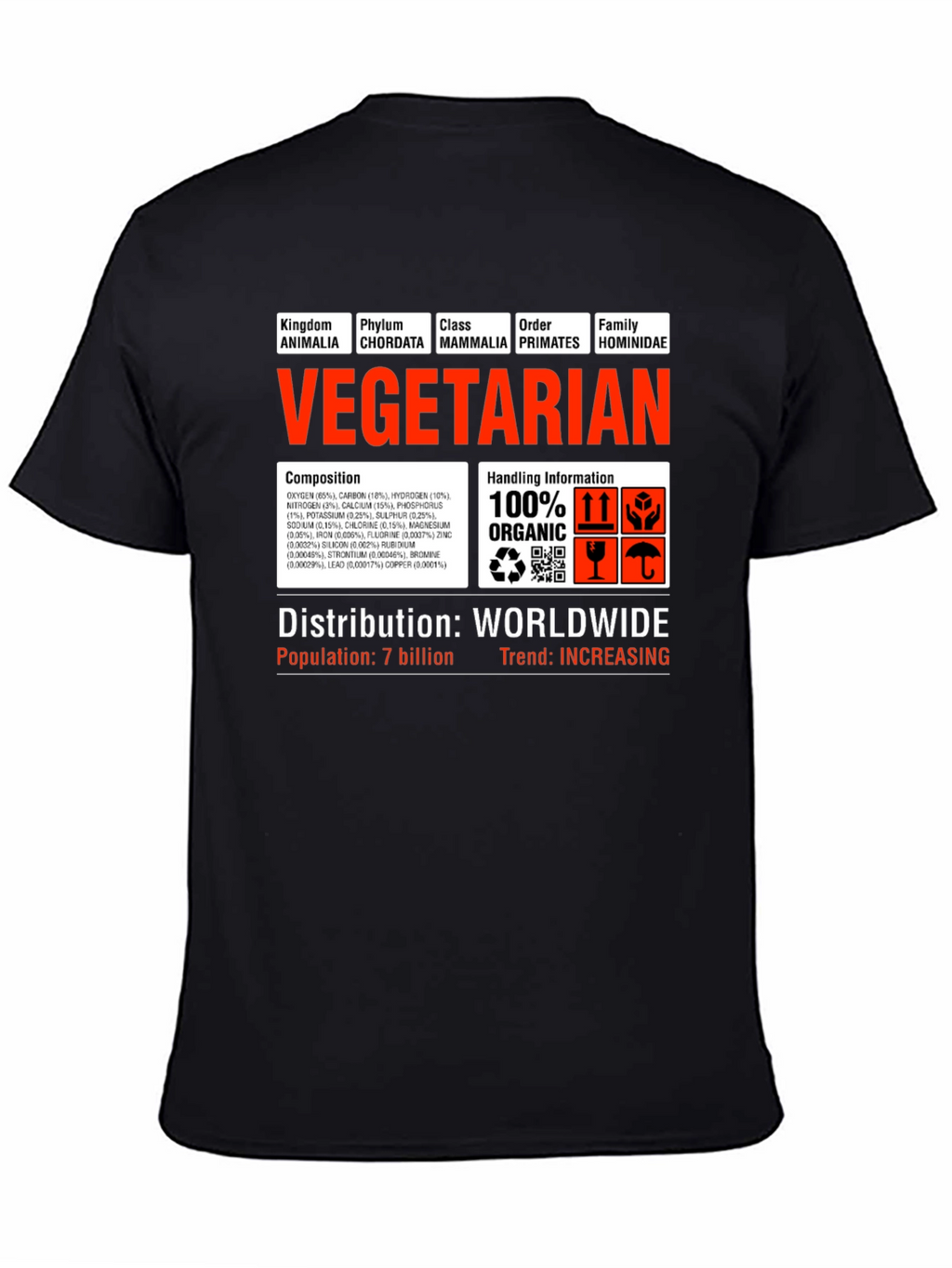 Vegetarian Science T-Shirt