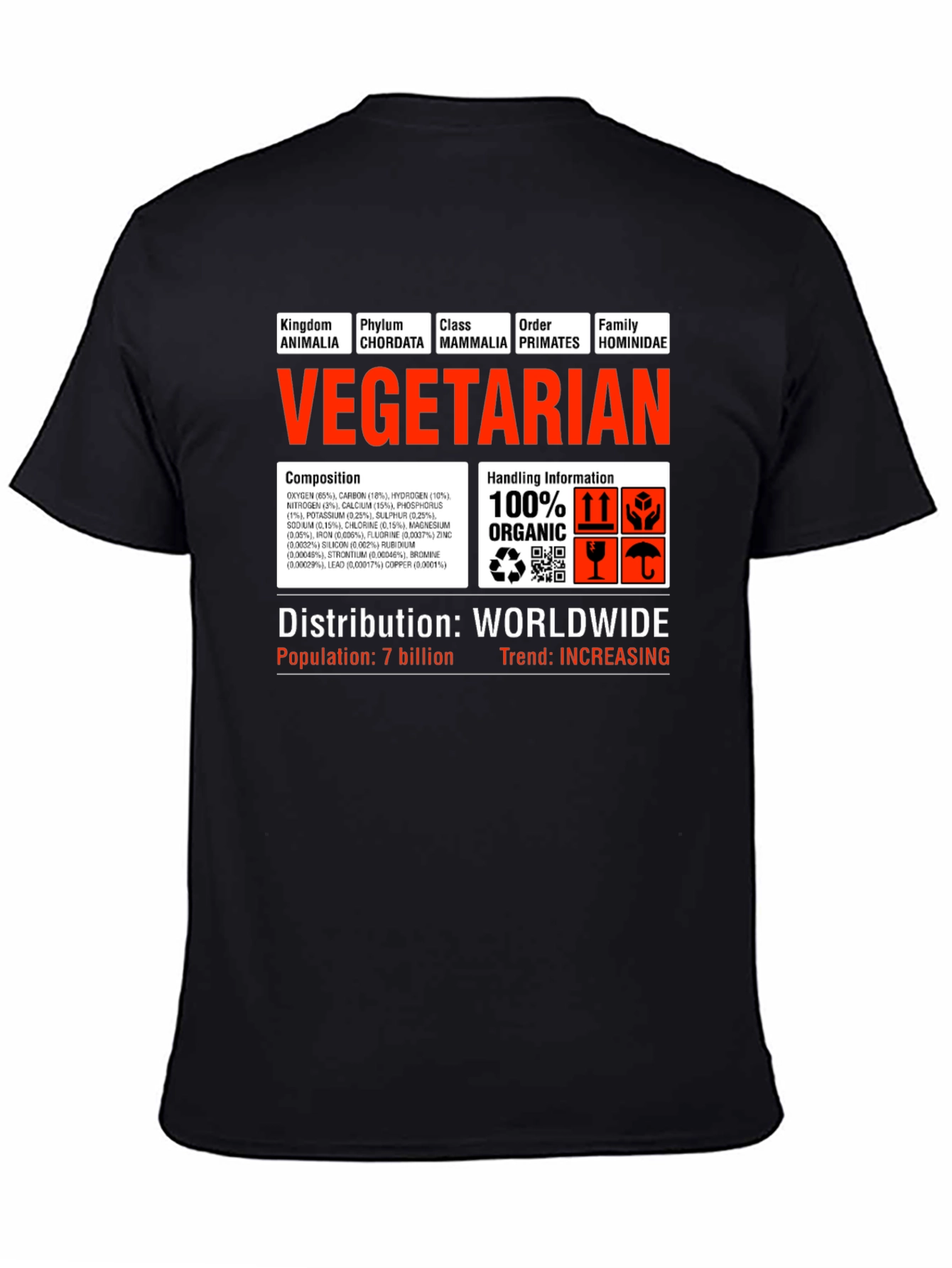 Vegetarian Science T-Shirt