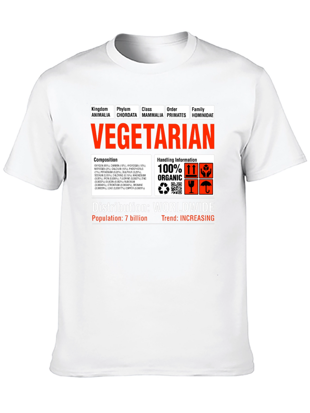 Vegetarian Science T-Shirt