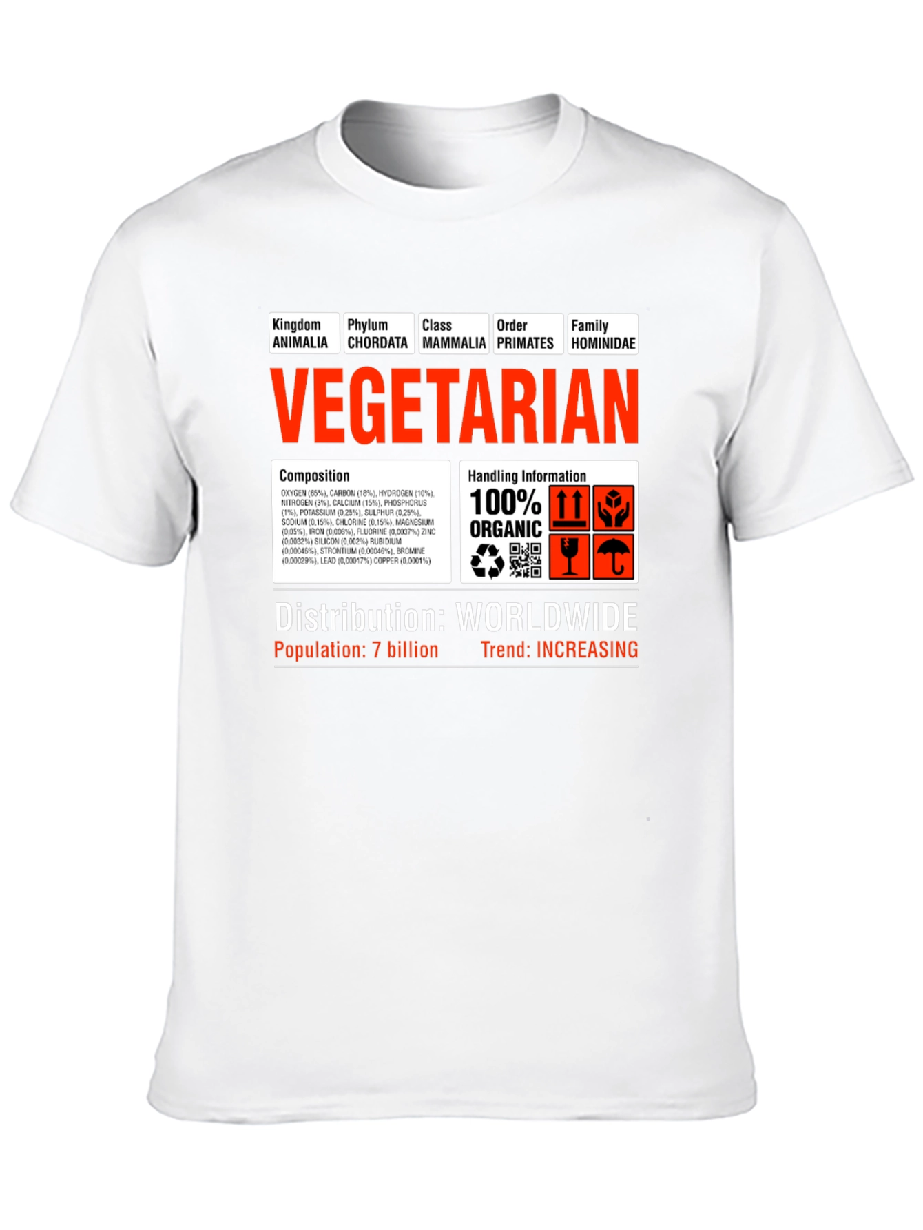 Vegetarian Science T-Shirt