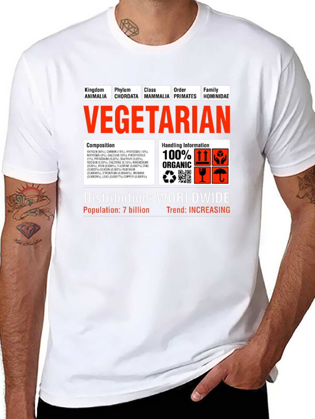 Vegetarian Science T-Shirt