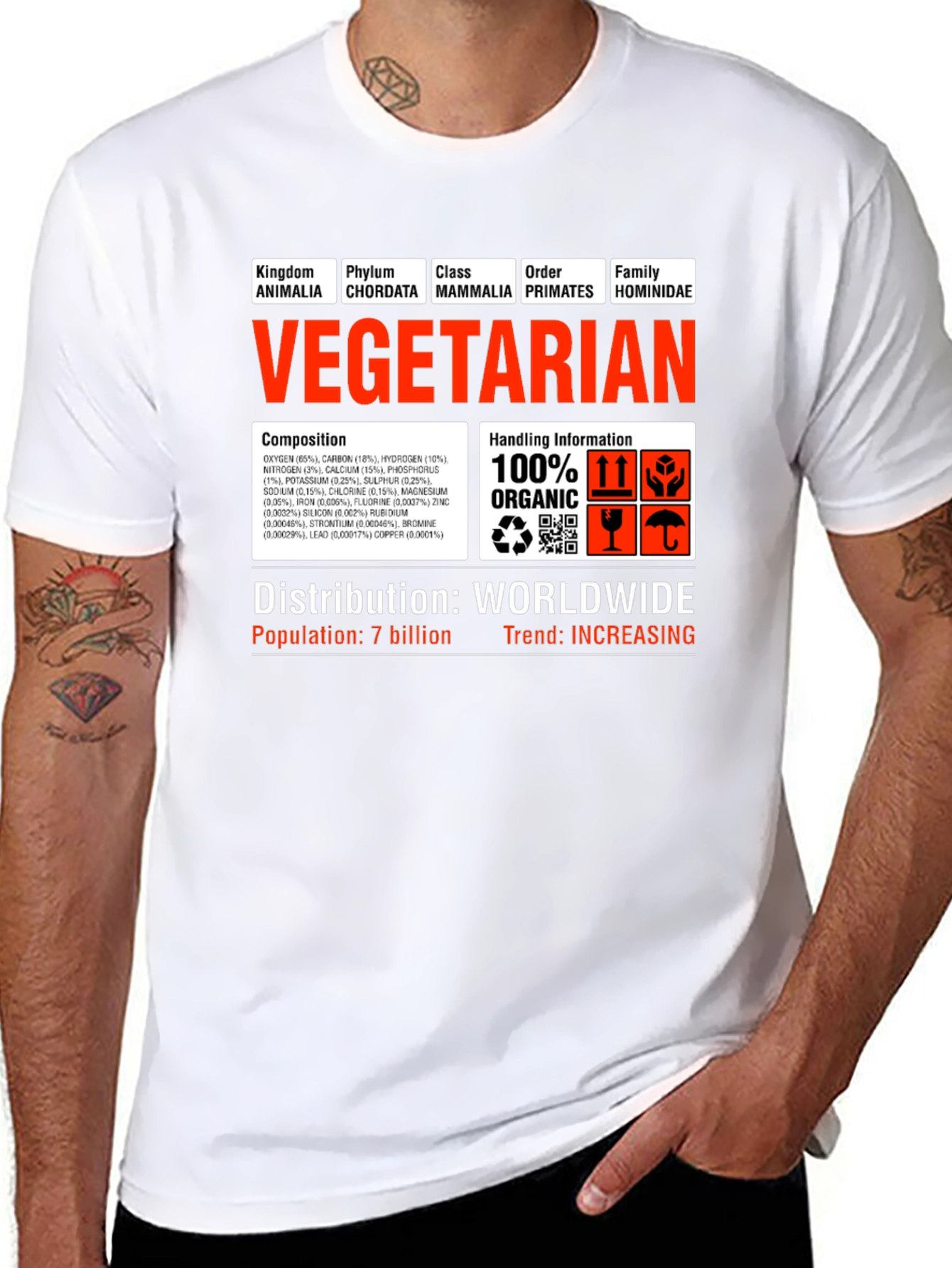 Vegetarian Science T-Shirt