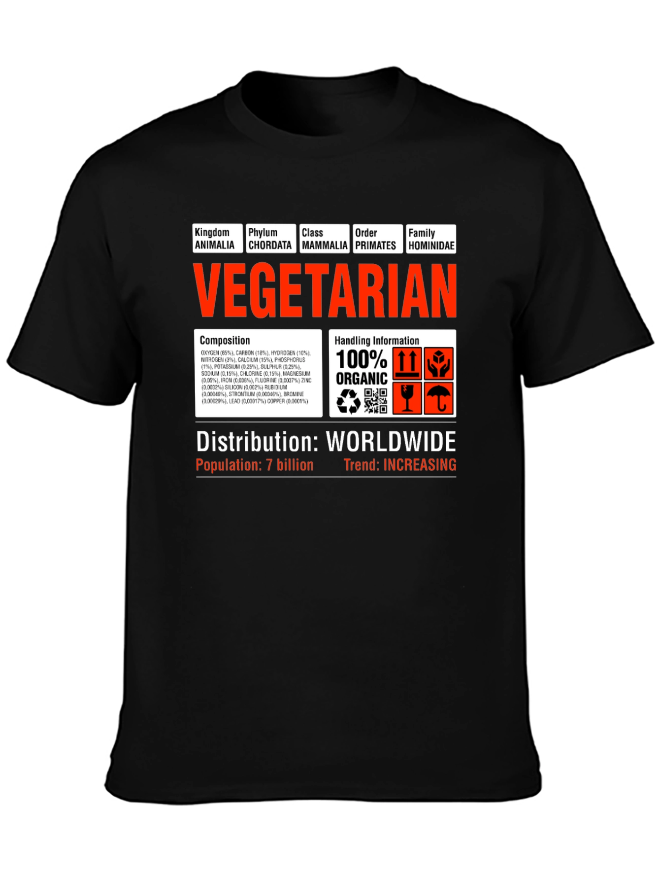 Vegetarian Science T-Shirt