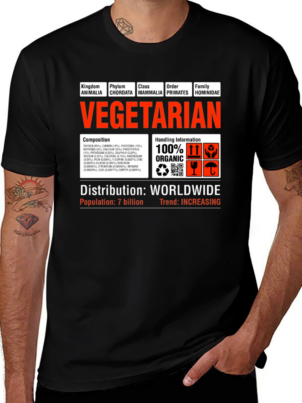 Vegetarian Science T-Shirt