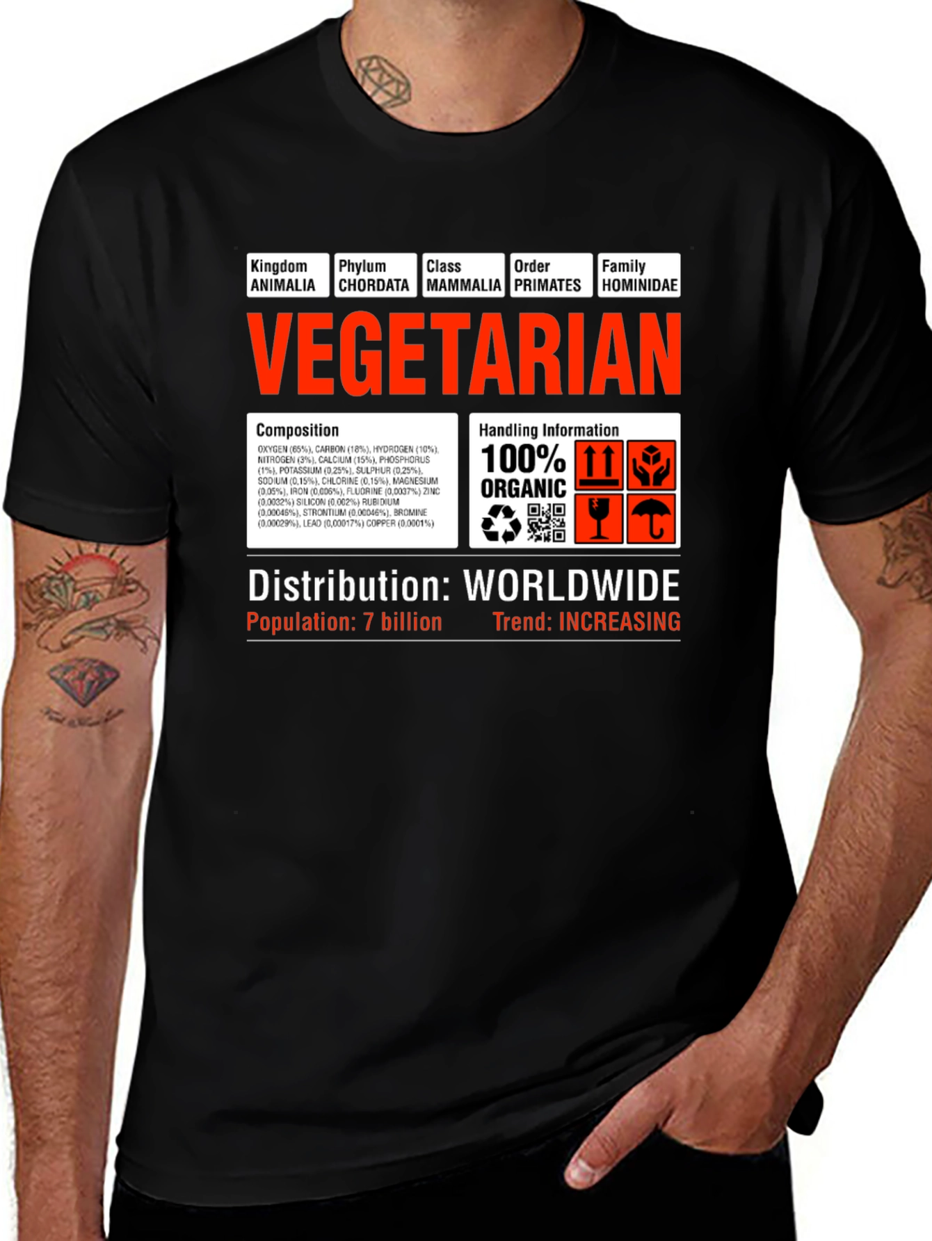 Vegetarian Science T-Shirt