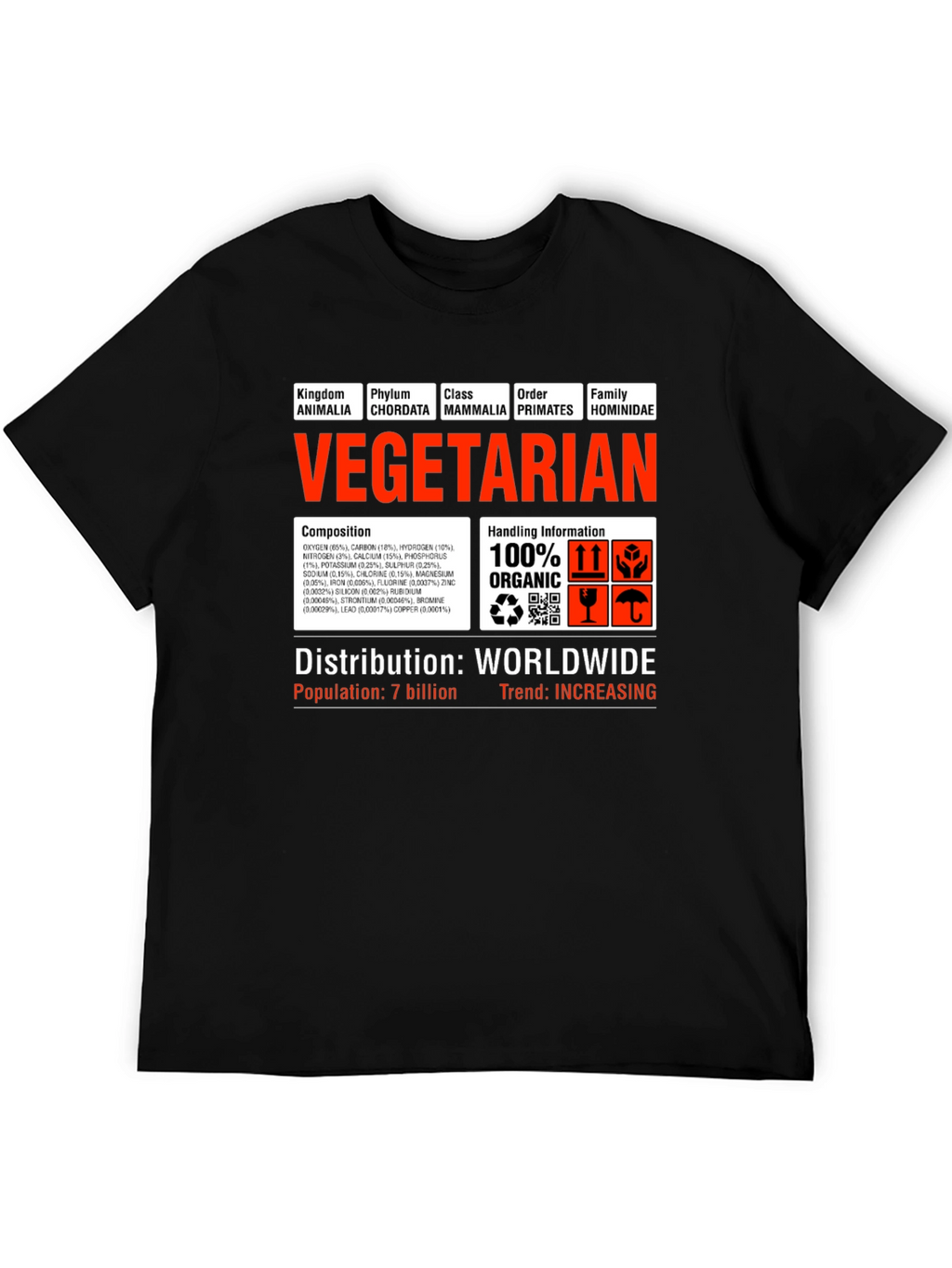 Vegetarian Science T-Shirt