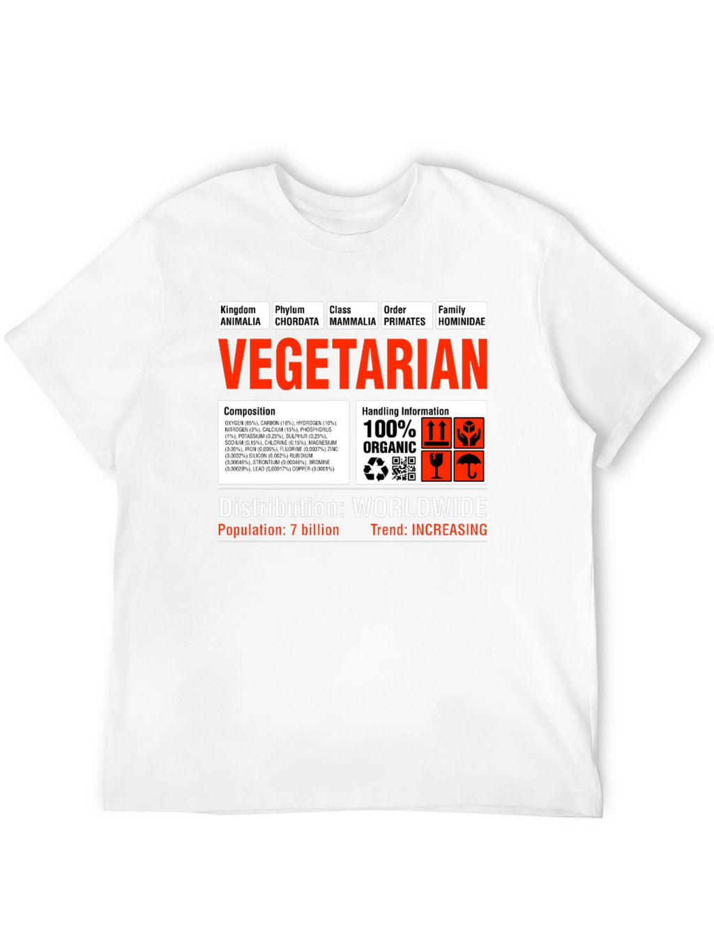 Vegetarian Science T-Shirt
