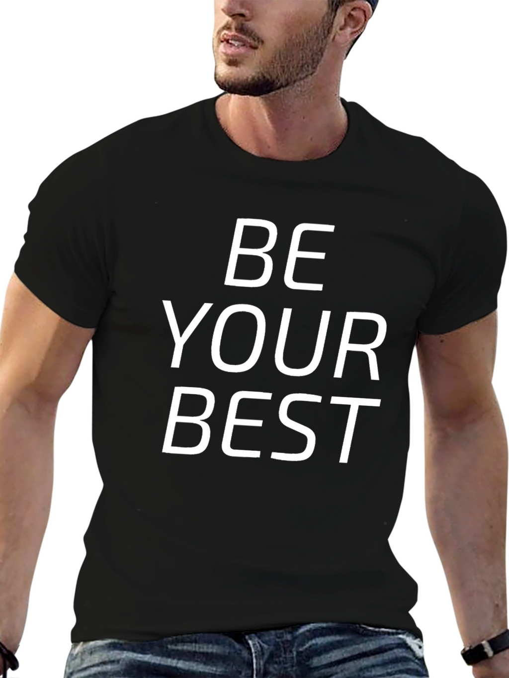 Be Your Best Graphic Tee - Motivational T-Shirt
