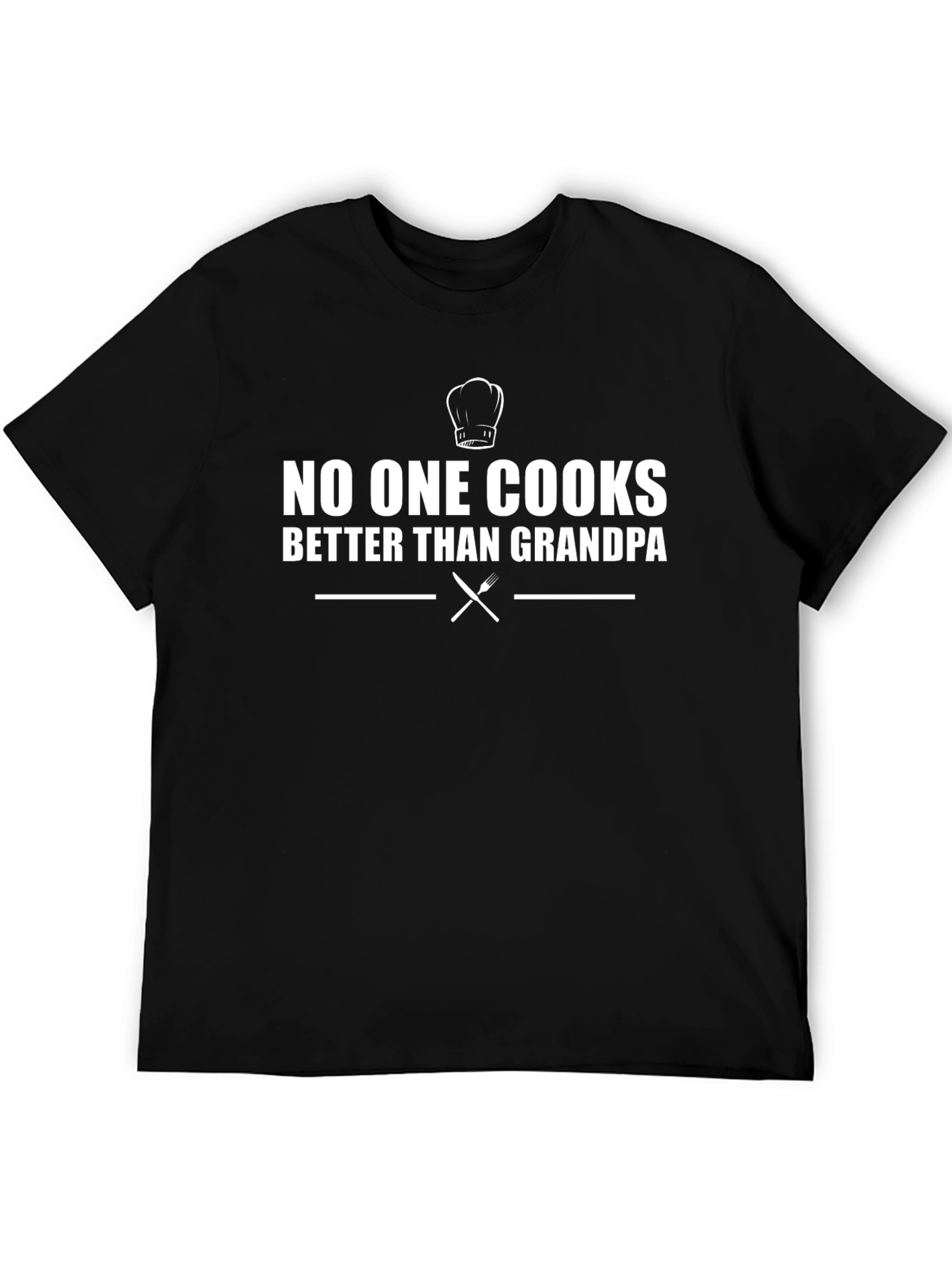 Grandpas Kitchen: No One Cooks Better T-Shirt