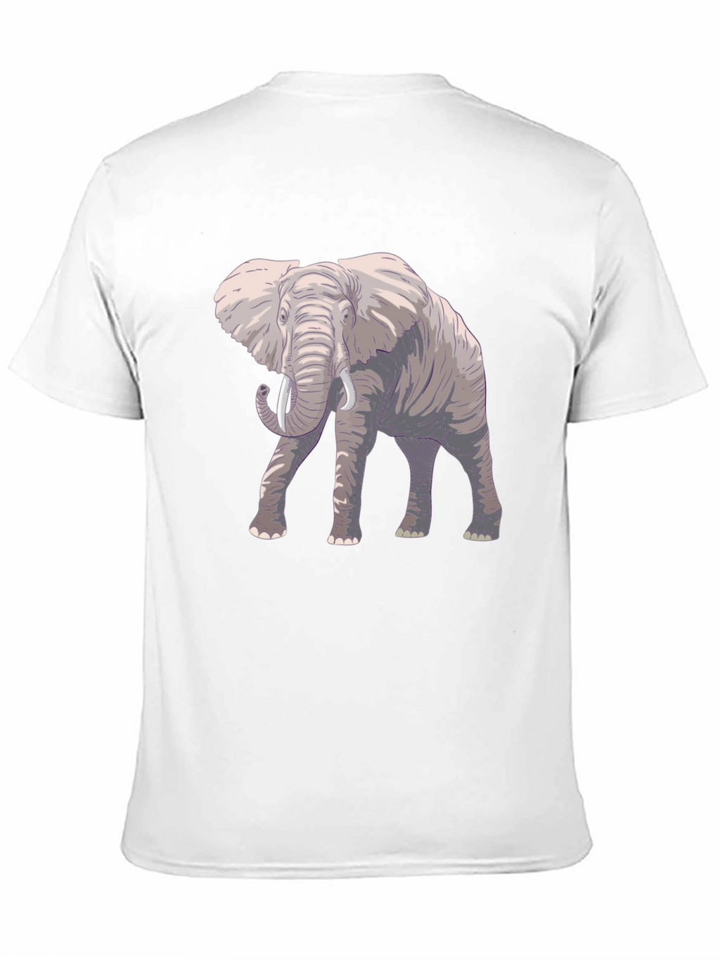 Elephant Graphic Black T-Shirt