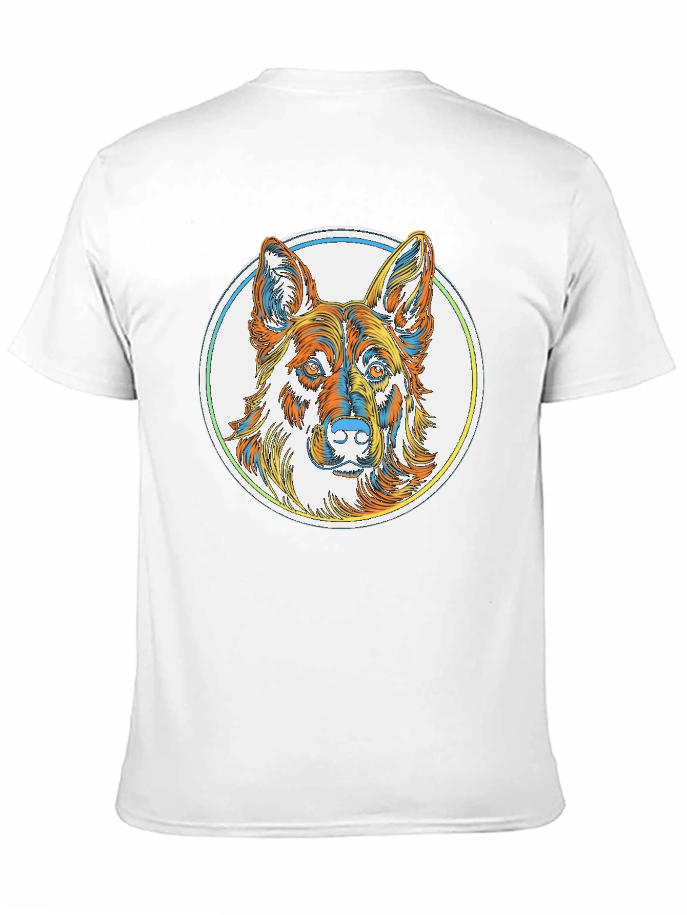 German Shepherd Graphic Tee - Stylish Dog Lover Shirt