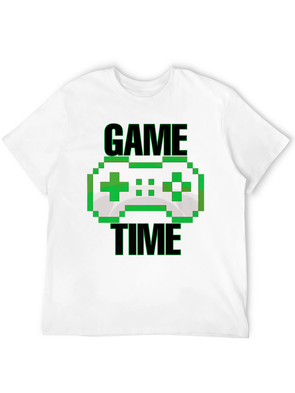 Game Time Pixel Controller Graphic T-Shirt
