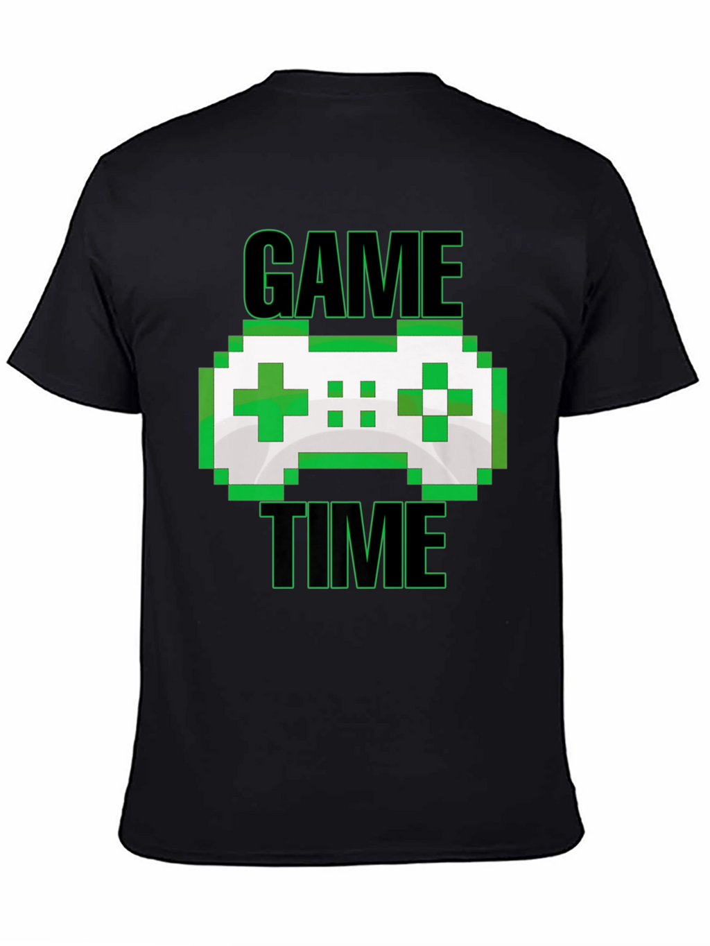 Game Time Pixel Controller Graphic T-Shirt