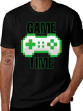 Game Time Pixel Controller Graphic T-Shirt