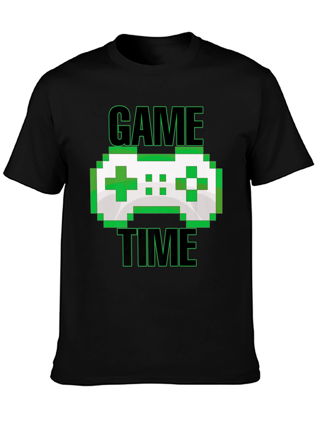 Game Time Pixel Controller Graphic T-Shirt