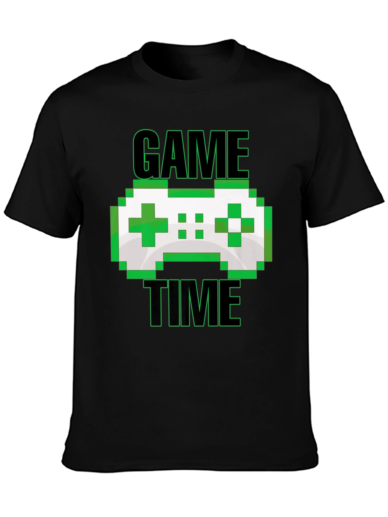 Game Time Pixel Controller Graphic T-Shirt