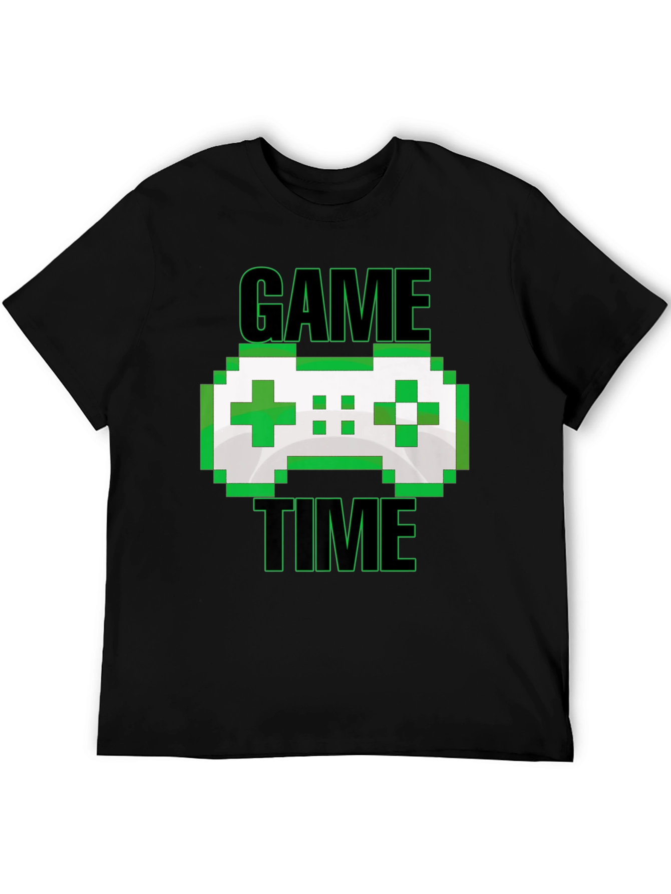 Game Time Pixel Controller Graphic T-Shirt