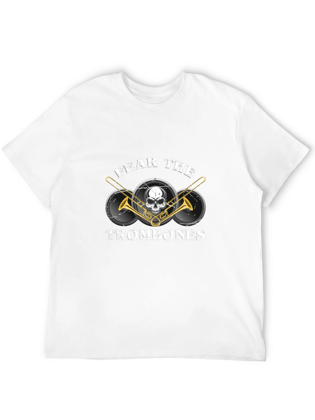 Fear the Trombones Black Graphic Tee