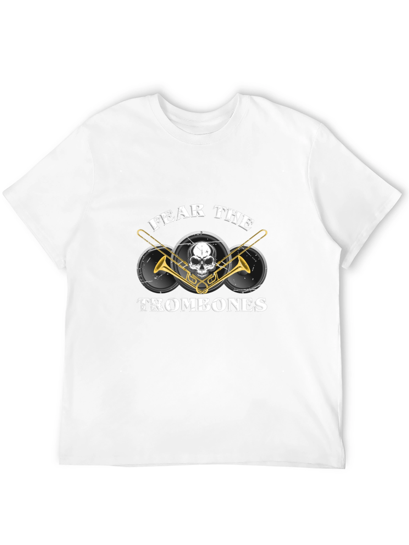 Fear the Trombones Black Graphic Tee