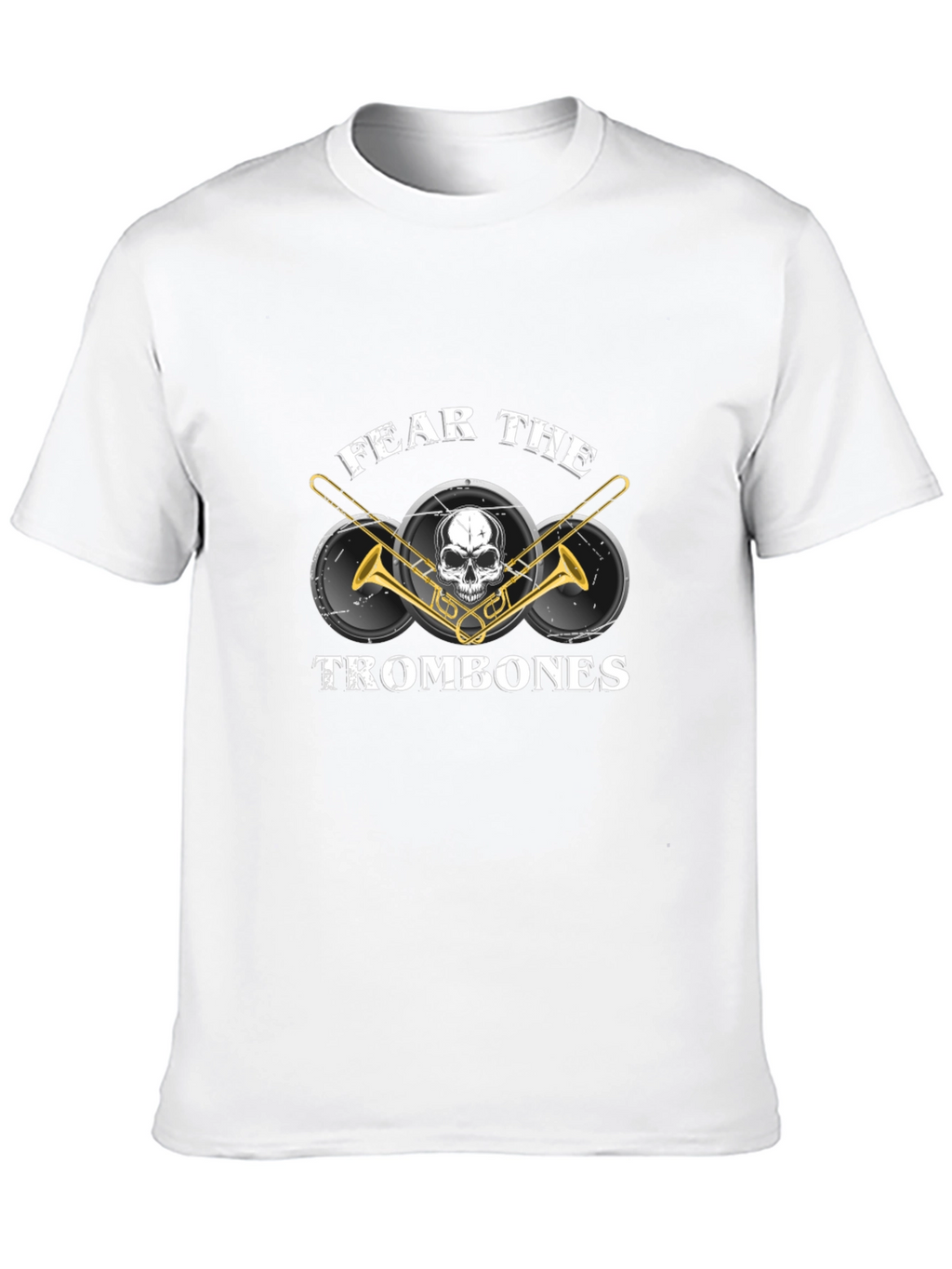Fear the Trombones Black Graphic Tee