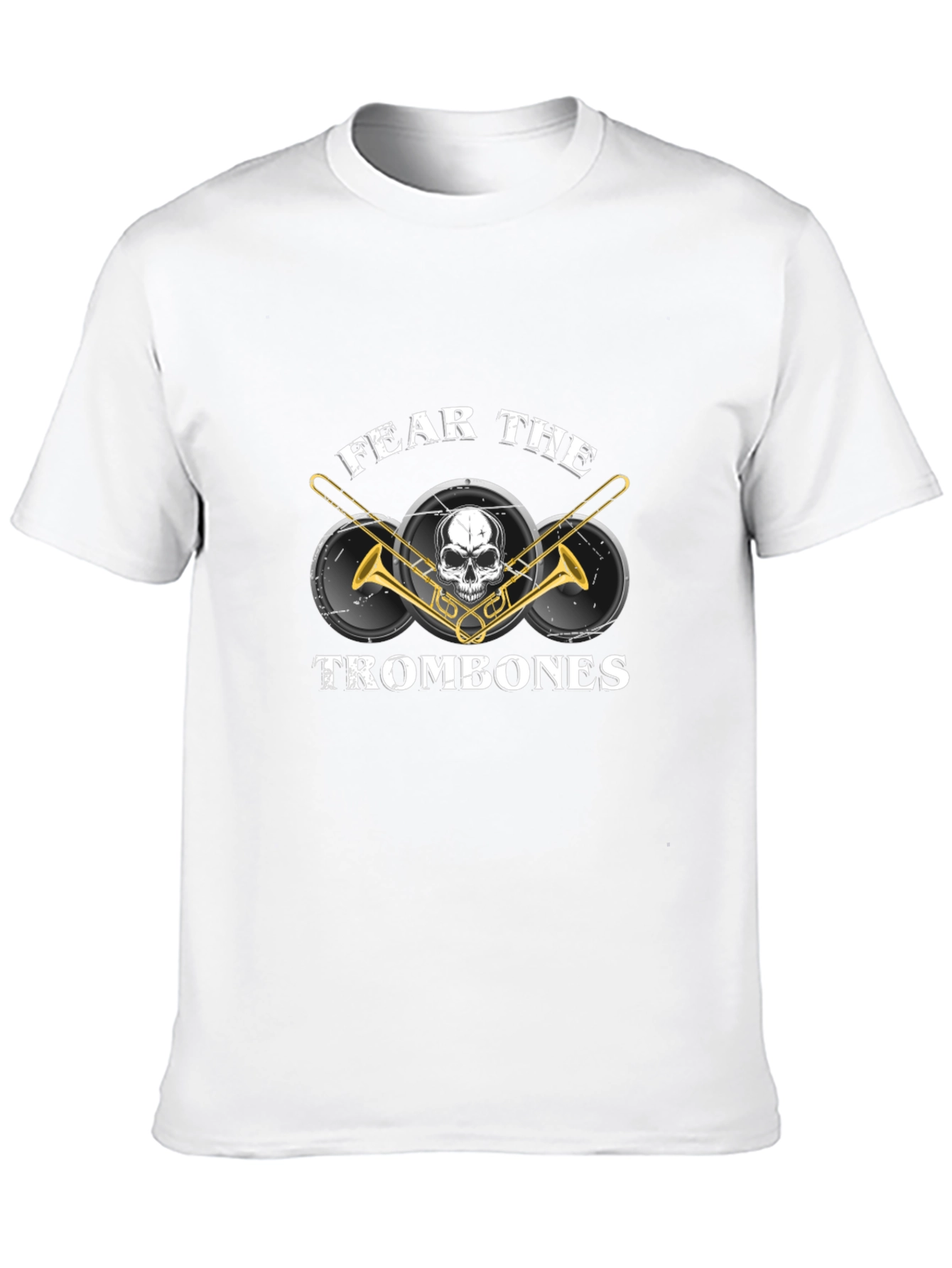 Fear the Trombones Black Graphic Tee