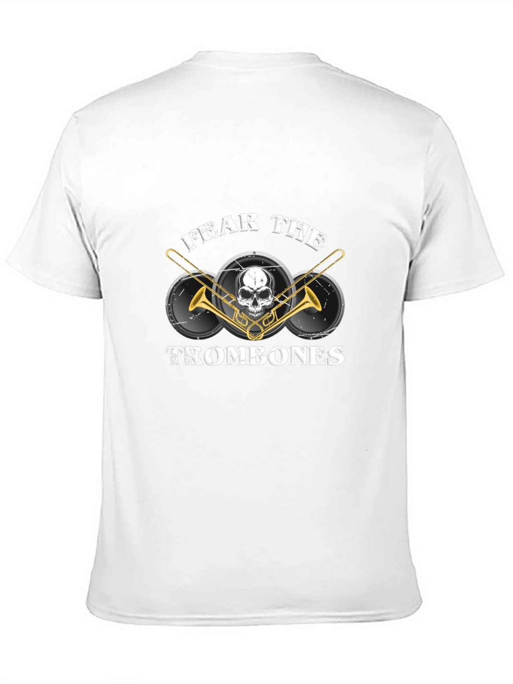 Fear the Trombones Black Graphic Tee