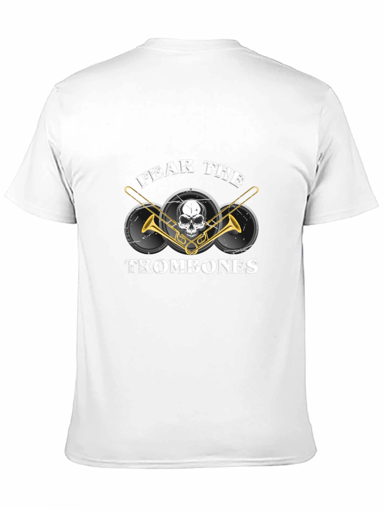 Fear the Trombones Black Graphic Tee