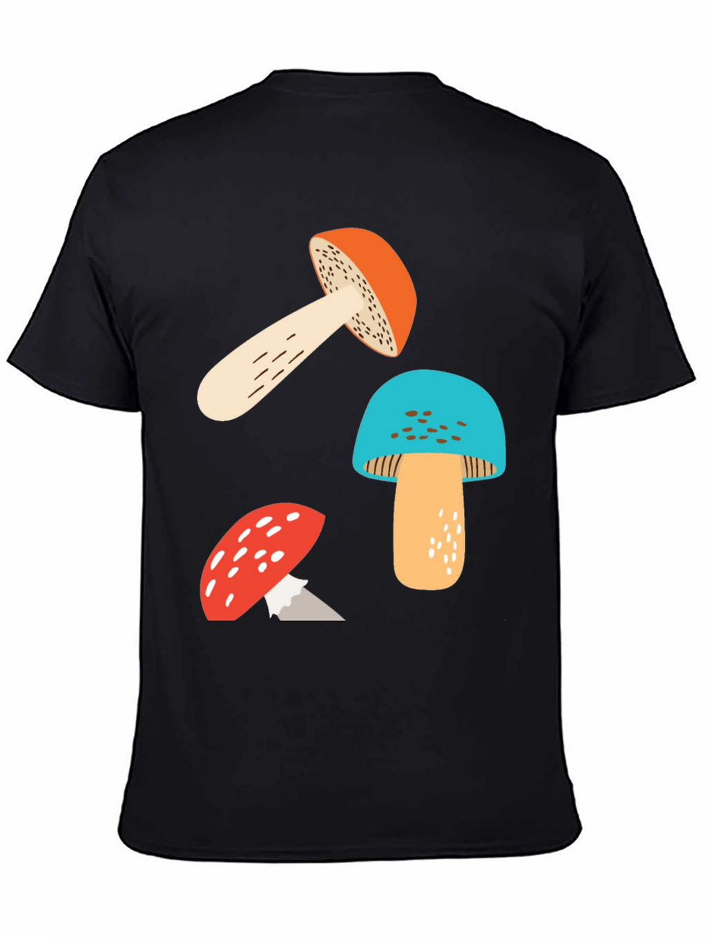 Mushroom Graphic T-Shirt - Funky Design