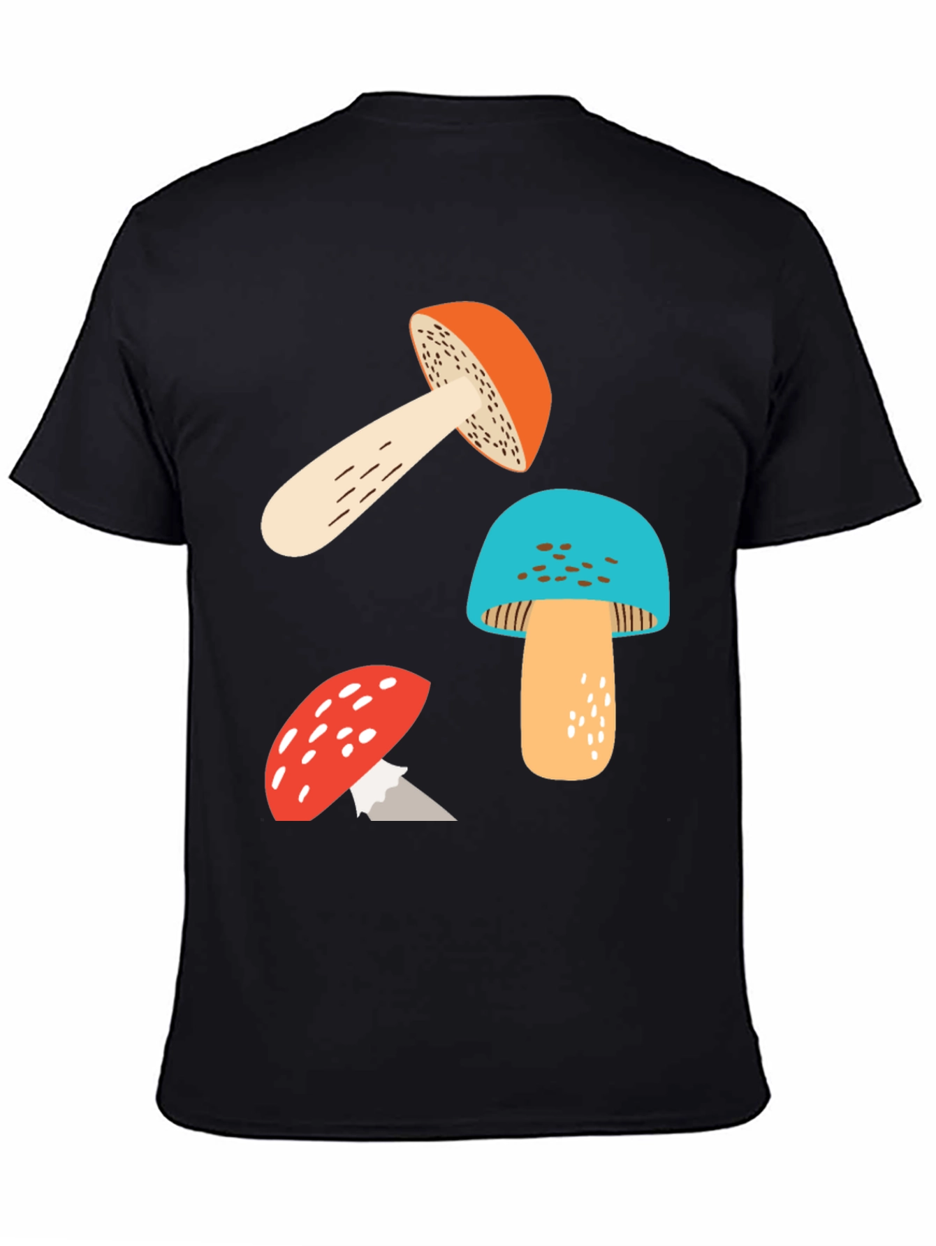 Mushroom Graphic T-Shirt - Funky Design