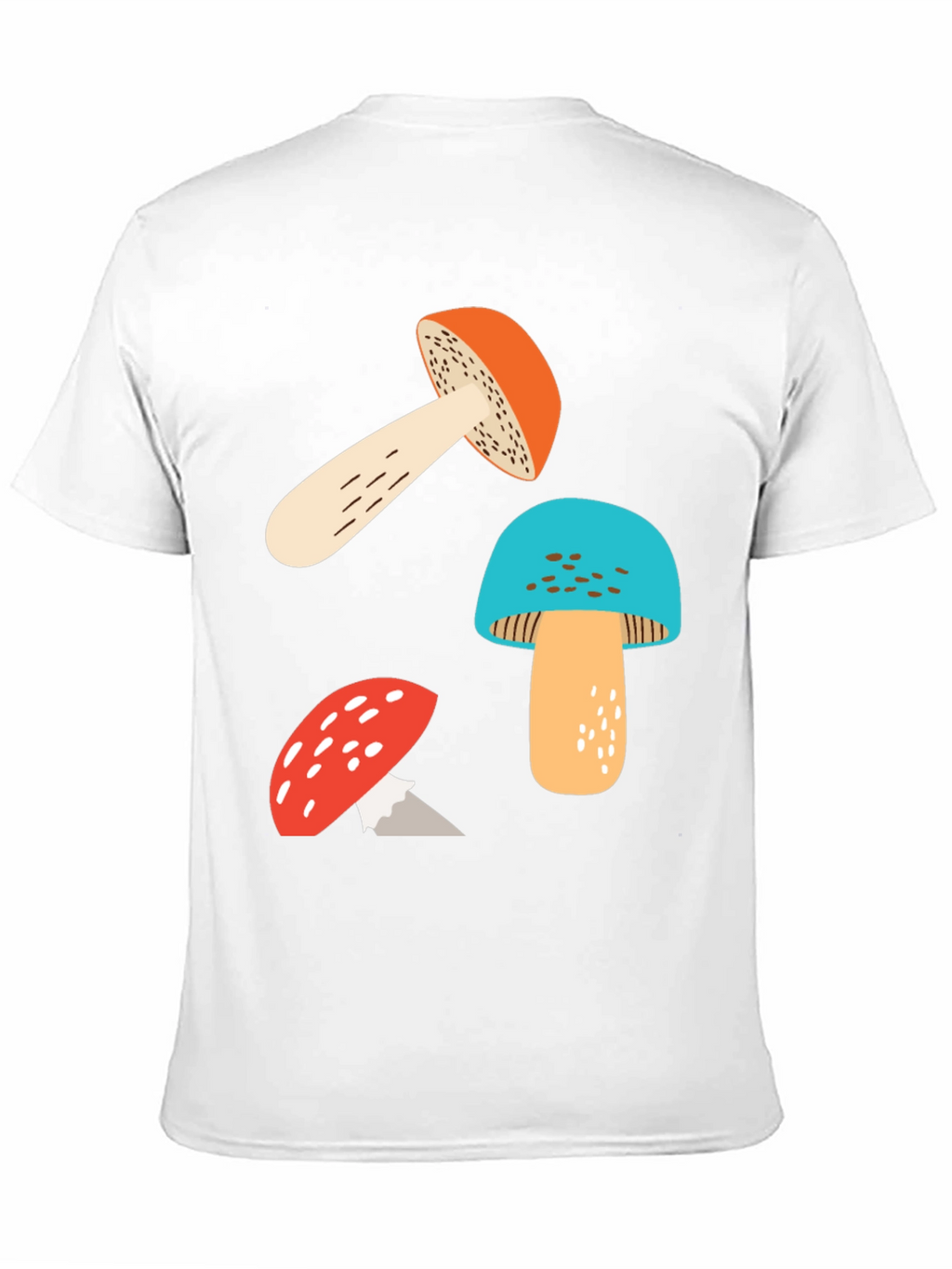 Mushroom Graphic T-Shirt - Funky Design