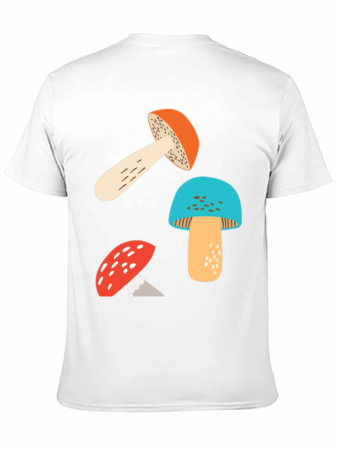 Mushroom Graphic T-Shirt - Funky Design