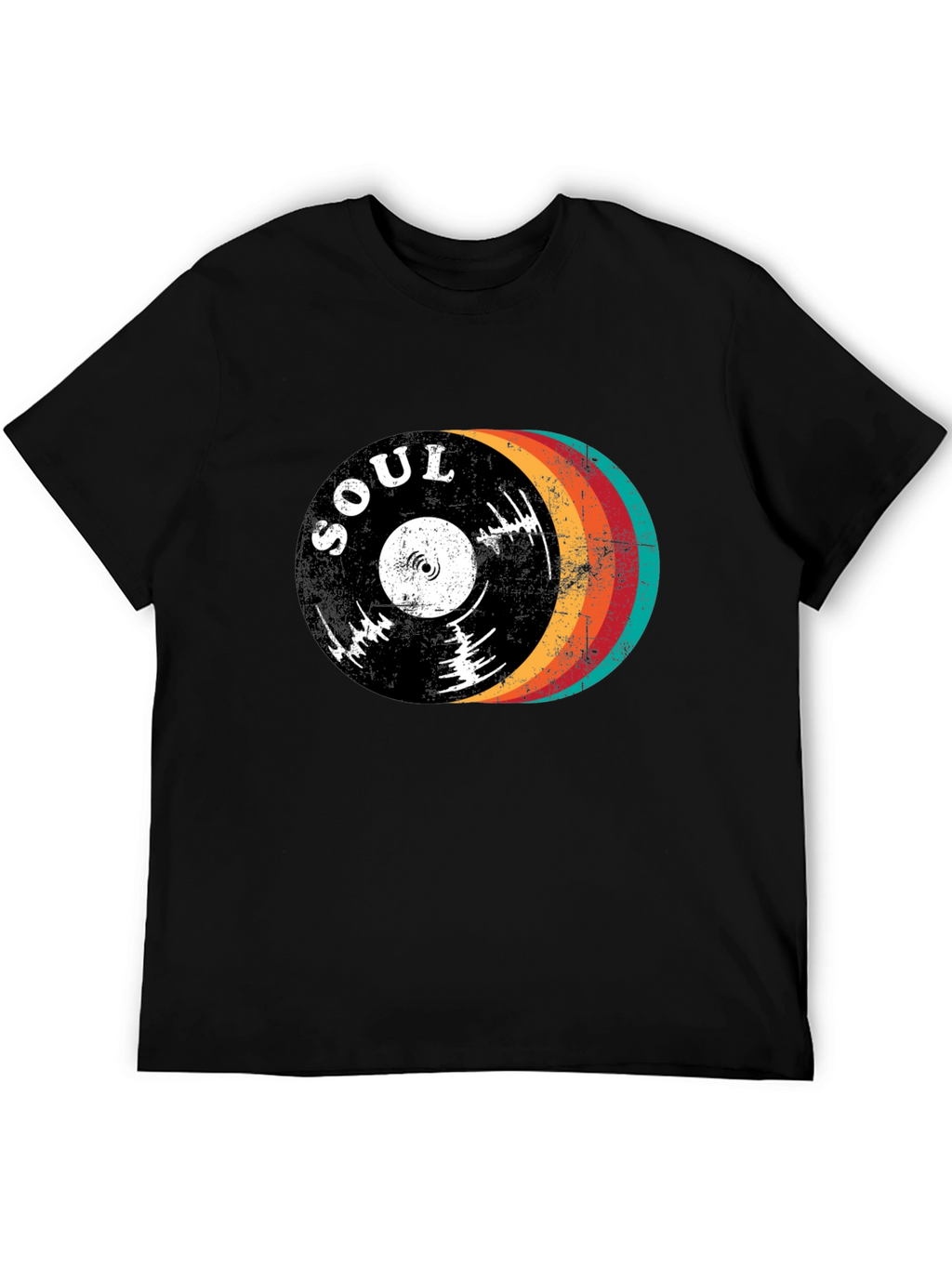 Retro Soul Record Graphic Tee