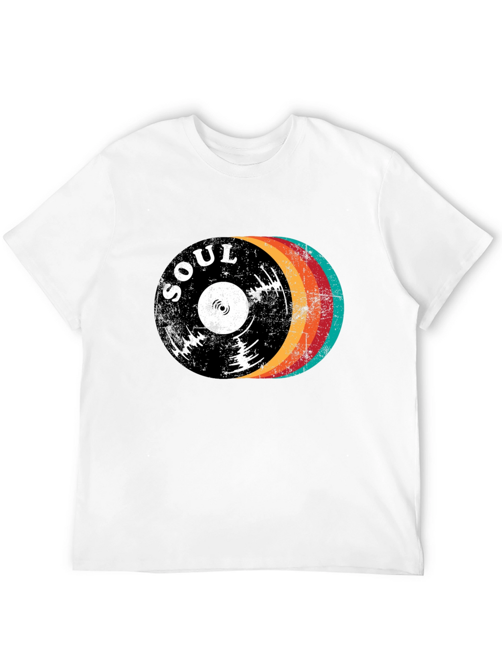 Retro Soul Record Graphic Tee