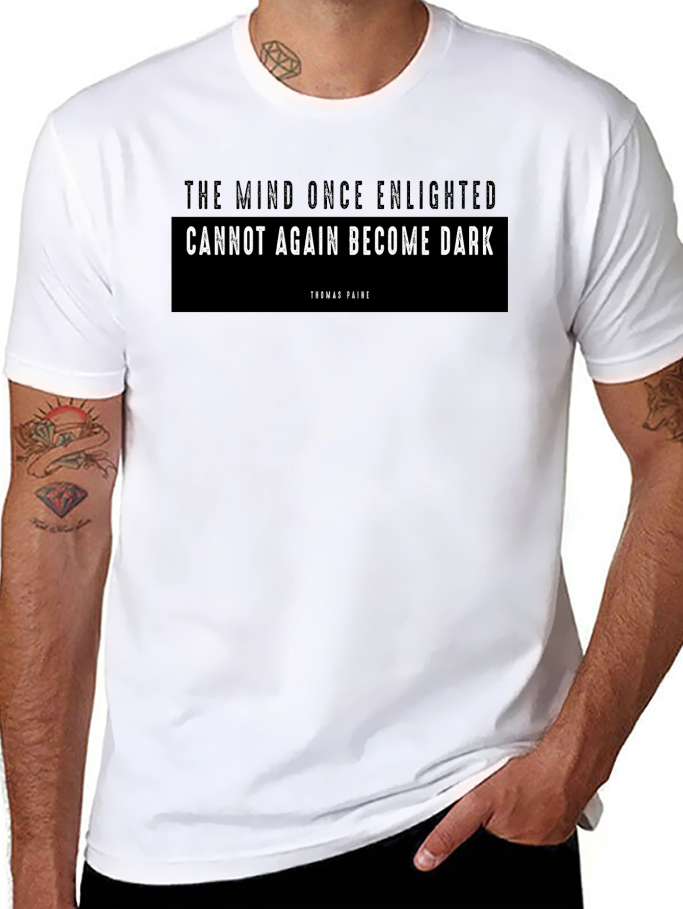 Enlightened Mind Thomas Paine T-Shirt