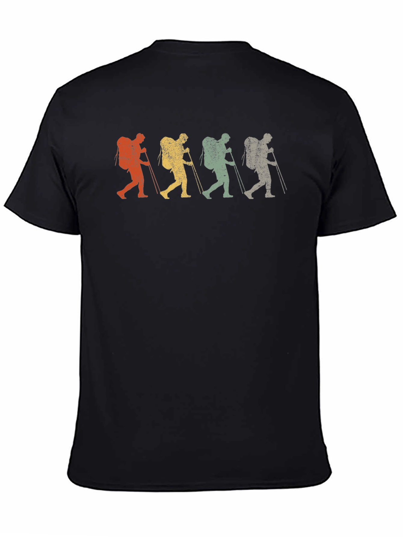 Retro Hiker T-Shirt - Vintage Style Adventure Tee