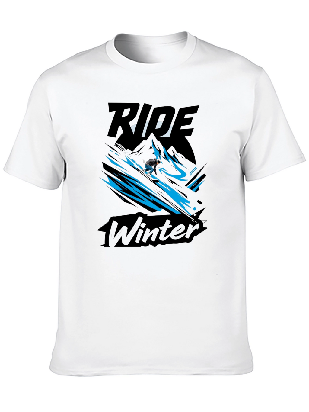 Ride Winter Black Graphic Tee