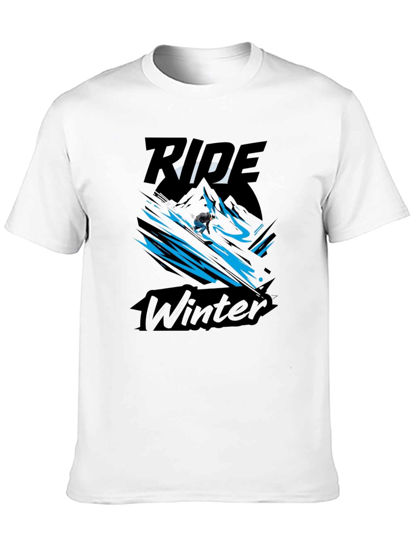 Ride Winter Black Graphic Tee