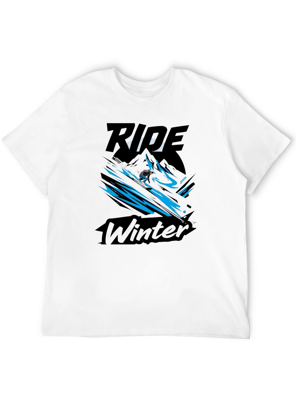 Ride Winter Black Graphic Tee