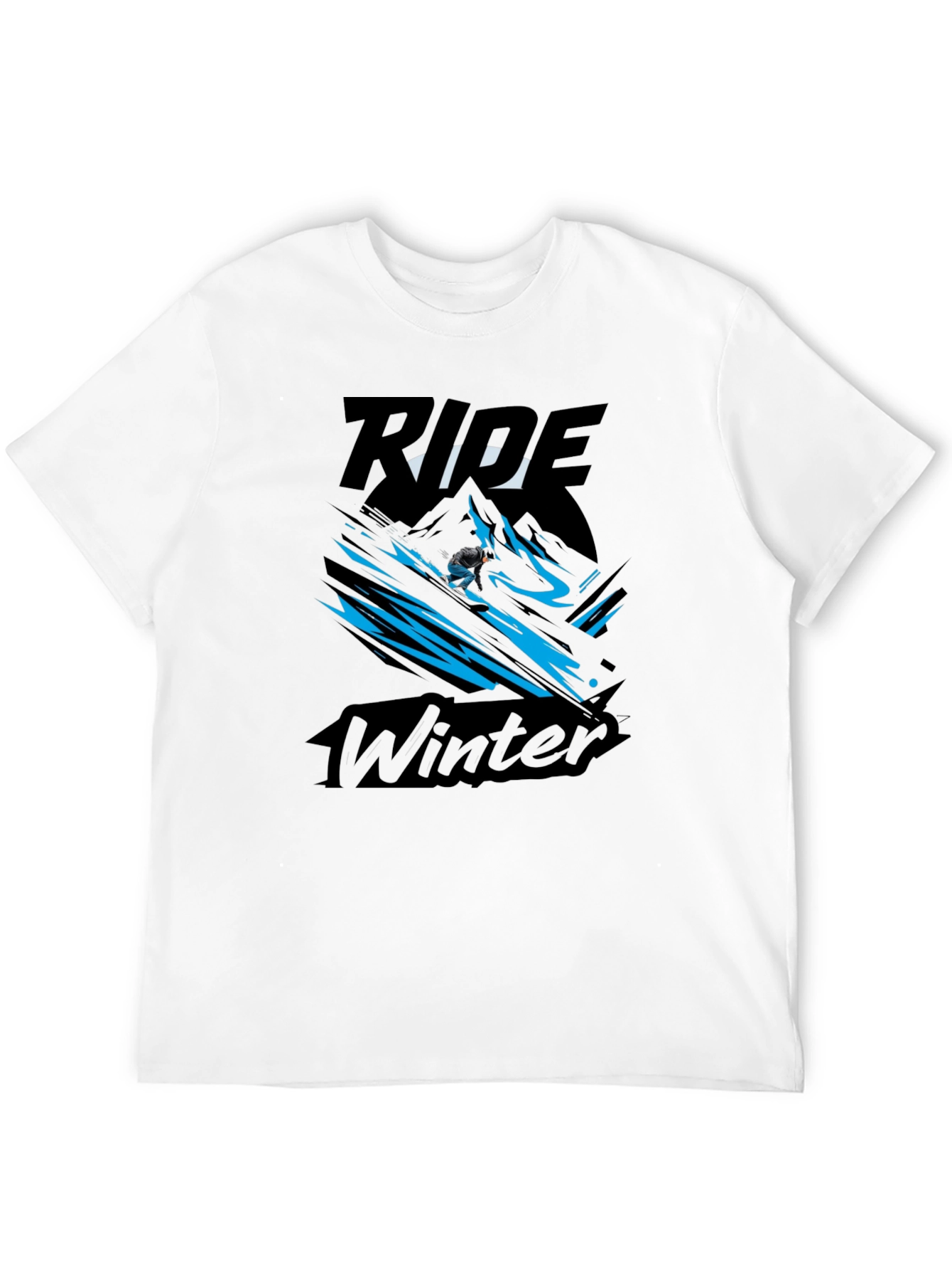 Ride Winter Black Graphic Tee
