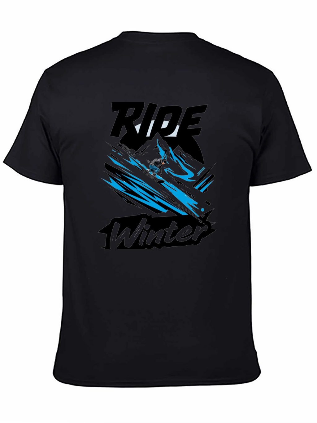 Ride Winter Black Graphic Tee