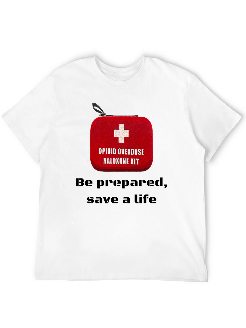 Opioid Overdose Naloxone Kit Awareness T-Shirt