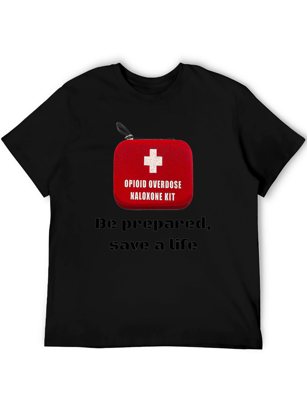 Opioid Overdose Naloxone Kit Awareness T-Shirt