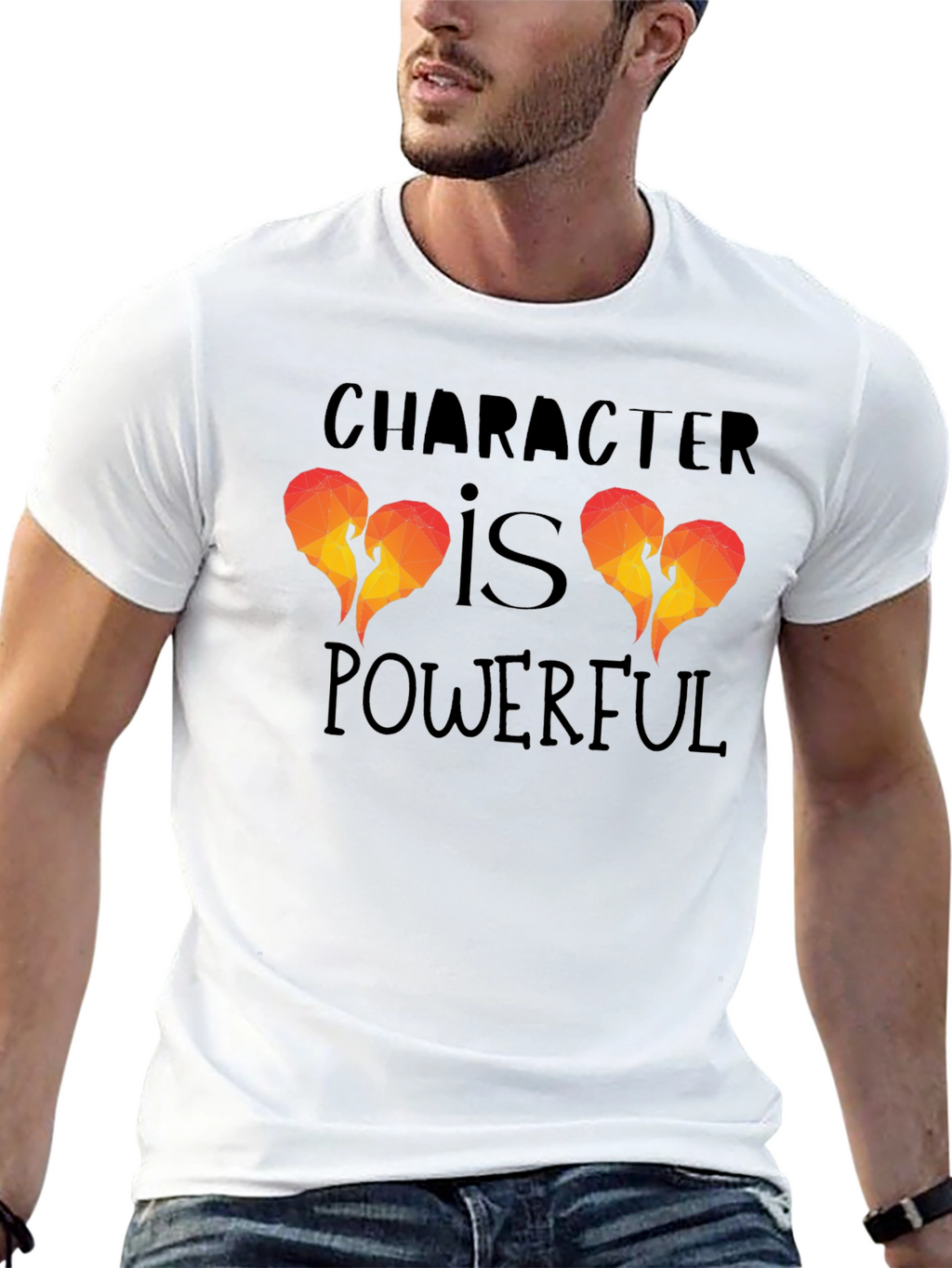 Character Is Powerful Graphic T-Shirt