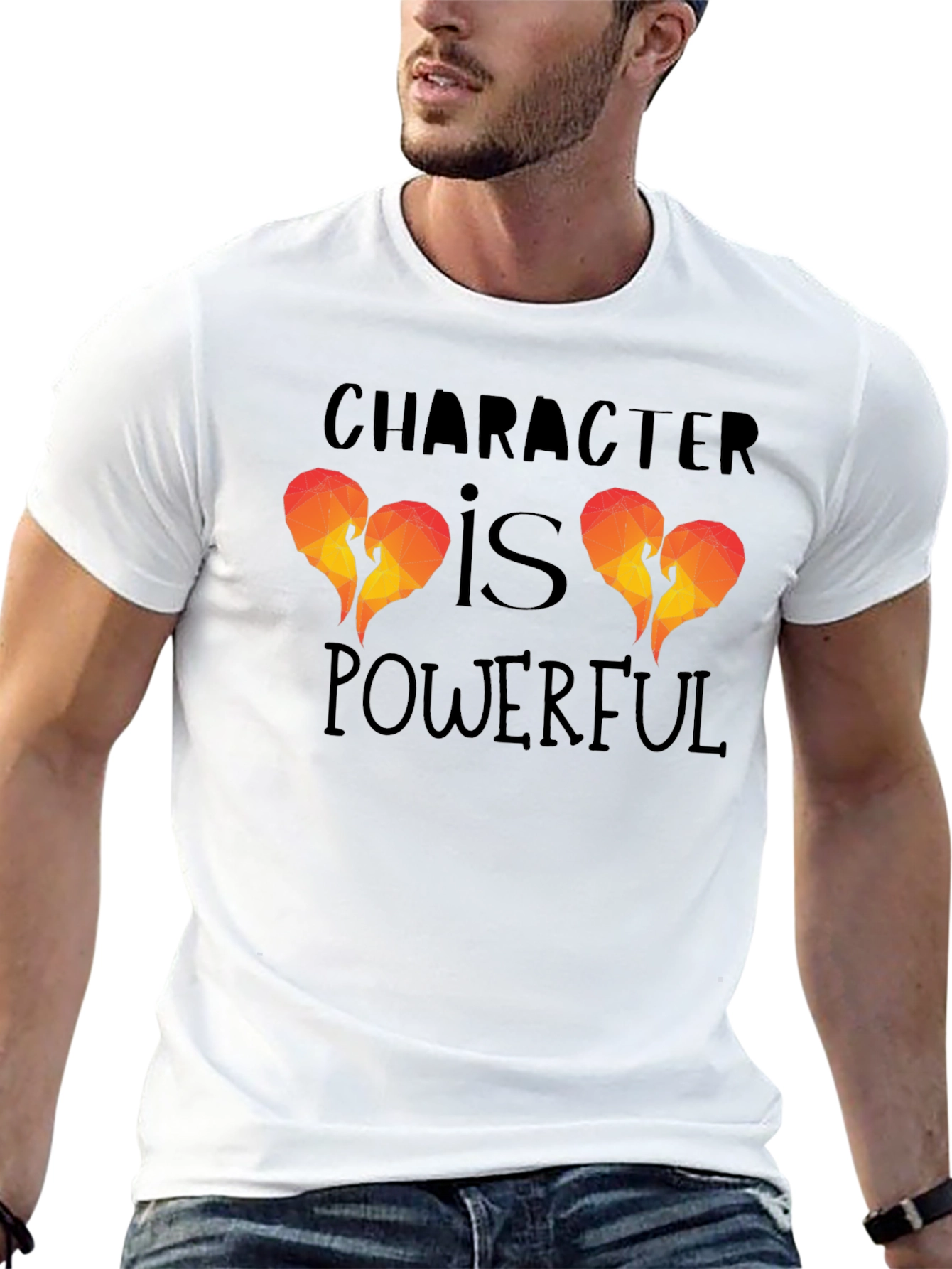 Character Is Powerful Graphic T-Shirt