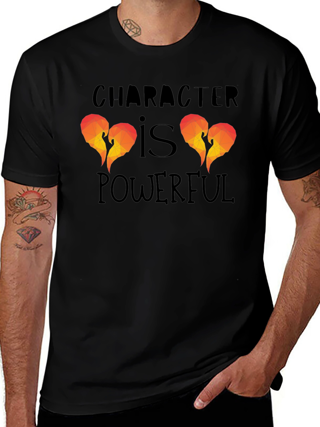 Character Is Powerful Graphic T-Shirt