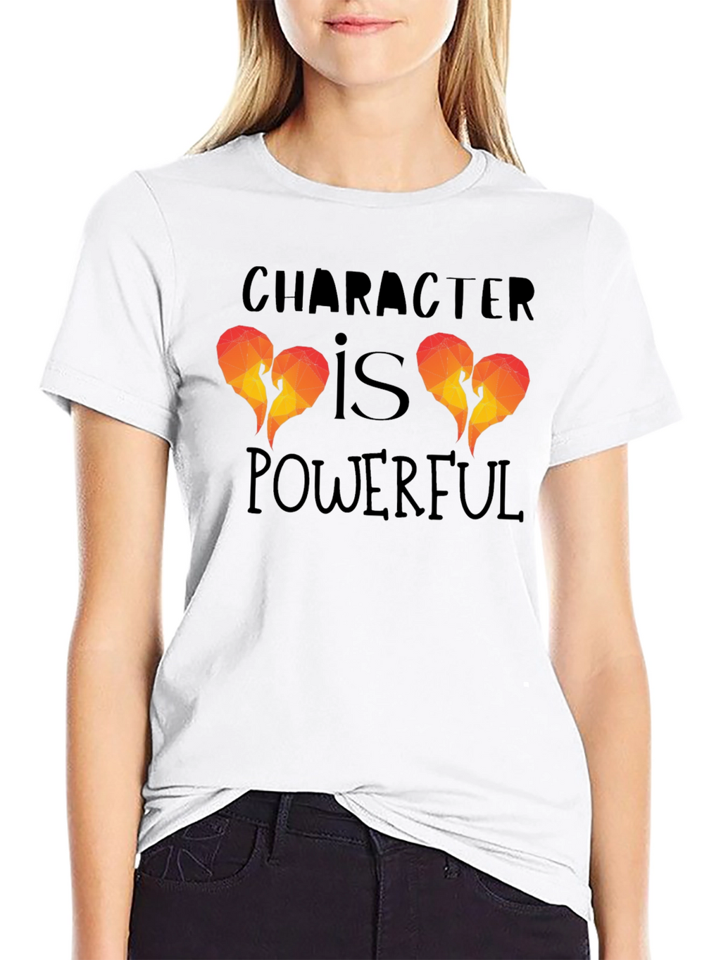 Character Is Powerful Graphic T-Shirt