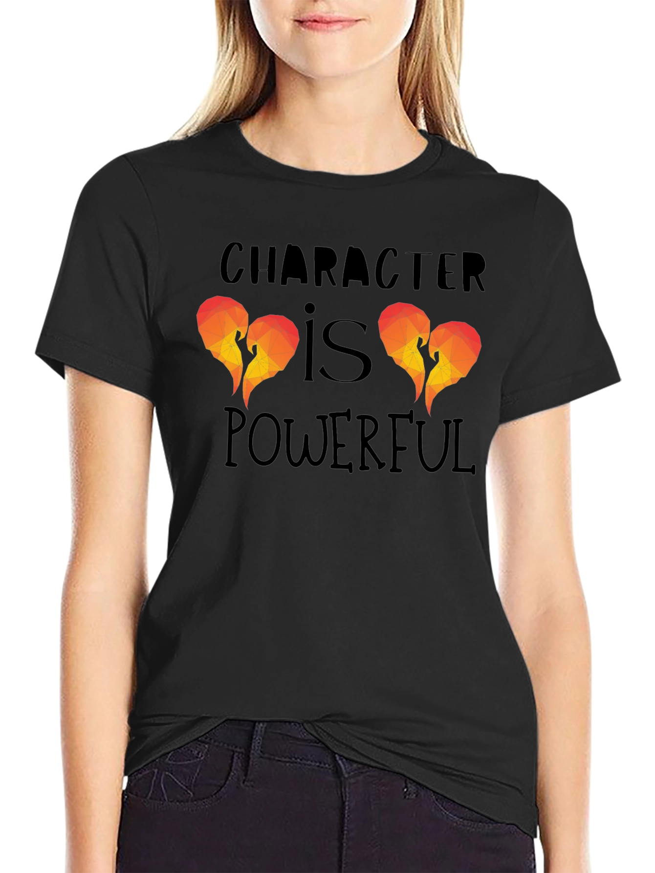 Character Is Powerful Graphic T-Shirt
